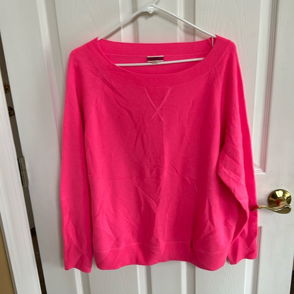 NWOT Jcrew 100% Cashmere Wide Neck Sweater